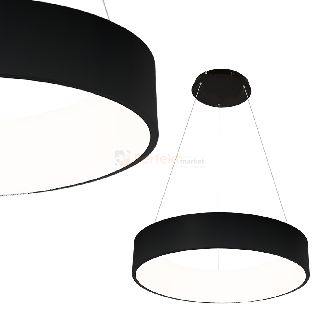 Lampa wisząca OHIO BLACK 24W LED ML6358