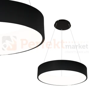 Lampa wisząca OHIO BLACK 24W LED ML6358