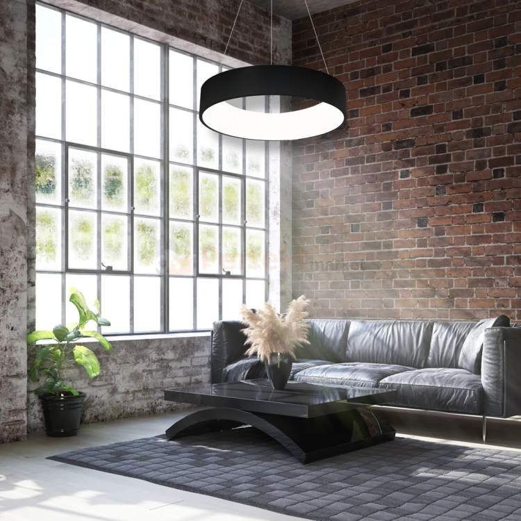 Lampa wisząca OHIO BLACK 24W LED ML6358