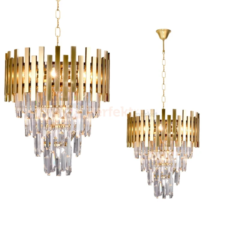 Żyrandol ASPEN II GOLD 6xE14 ML6000