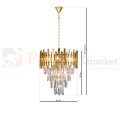 Żyrandol ASPEN II GOLD 6xE14 ML6000