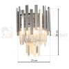 Kinkiet ASPEN CHROME 2xE14 ML5995