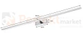kinkiet led lazienkowy venus wymiary 120cm chrom 4000K.jpg