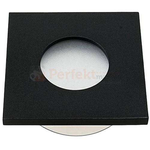 Oczko sufitowe kwadratowe IP44 Black EKZ275