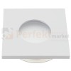 Oczko sufitowe kwadratowe IP44 White EKZ282