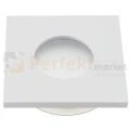 Oczko sufitowe kwadratowe IP44 White EKZ282