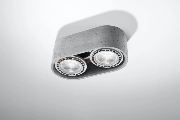 Plafon BASIC 2 beton SL.0882 Sollux