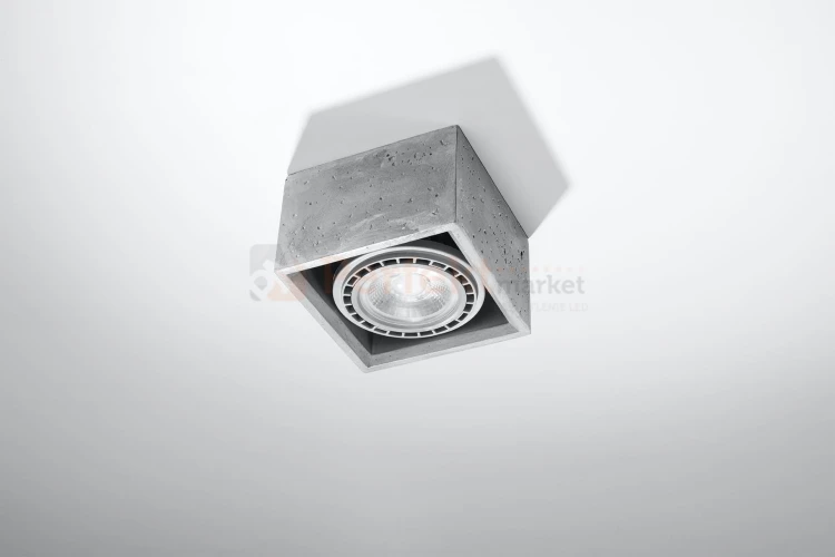 Plafon QUATRO 1 beton SL.0883 Sollux