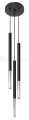 Lampa wisząca MOZAICA 3P czarny/chrom SL.0887 Sollux