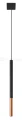 Lampa wisząca MOZAICA 1 czarny/miedź SL.0888 Sollux