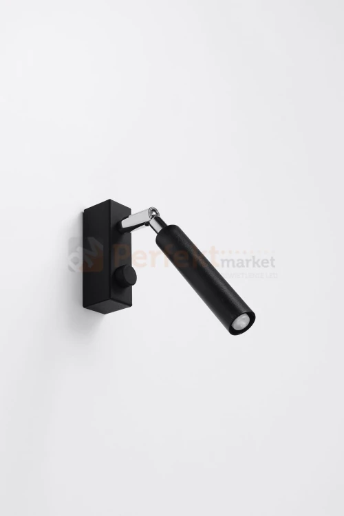 Kinkiet EYETECH 1 czarny SL.0897 Sollux