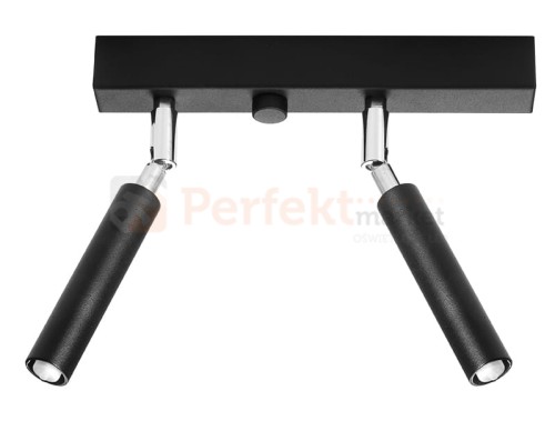 Plafon EYETECH 2 czarny SL.0898 Sollux