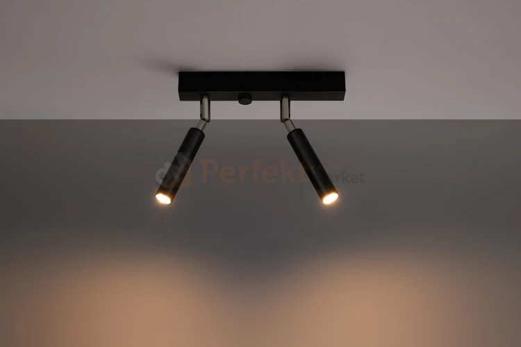 Plafon EYETECH 2 czarny SL.0898 Sollux
