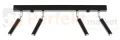 Plafon EYETECH 4 czarny SL.0900 Sollux