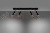 Plafon EYETECH 4 czarny SL.0900 Sollux