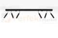 Plafon EYETECH 6 czarny SL.0901 Sollux