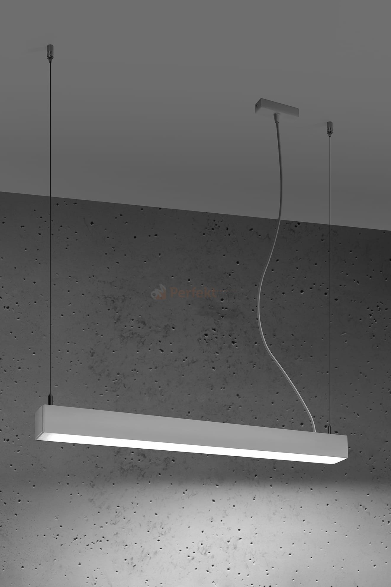 Lampa wisząca PINNE 650 BIAŁA, 4000K, 22W TH.032 Sollux