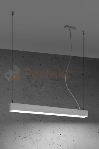 Lampa wisząca PINNE 650 BIAŁA, 4000K, 22W TH.032 Sollux