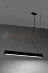 Lampa wisząca PINNE 650 CZARNA, 4000K, 22W TH.033 Sollux