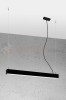 Lampa wisząca PINNE 650 CZARNA, 4000K, 22W TH.033 Sollux
