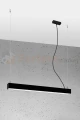 Lampa wisząca PINNE 650 CZARNA, 4000K, 22W TH.033 Sollux