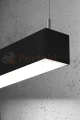 Lampa wisząca PINNE 650 CZARNA, 4000K, 22W TH.033 Sollux