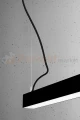 Lampa wisząca PINNE 650 CZARNA, 4000K, 22W TH.033 Sollux