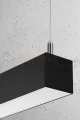 Lampa wisząca PINNE 650 CZARNA, 4000K, 22W TH.033 Sollux
