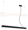 Lampa wisząca PINNE 950 CZARNA, 3000K, 31W TH.048 Sollux