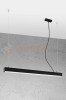 Lampa wisząca PINNE 950 CZARNA, 3000K, 31W TH.048 Sollux