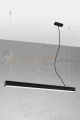 Lampa wisząca PINNE 950 CZARNA, 3000K, 31W TH.048 Sollux