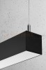 Lampa wisząca PINNE 950 CZARNA, 3000K, 31W TH.048 Sollux