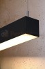 Lampa wisząca PINNE 950 CZARNA, 3000K, 31W TH.048 Sollux