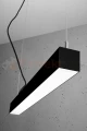 Lampa wisząca PINNE 950 CZARNA, 3000K, 31W TH.048 Sollux