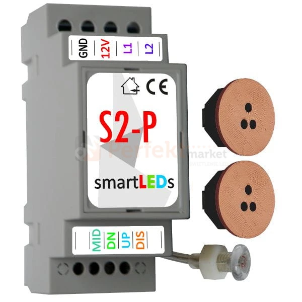 sterownik do led schodowy z czujnikami ruchu i zmierzchu 12V premium