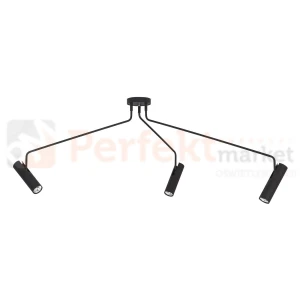 Lampa sufitowa EYE SUPER BLACK III 6504 Nowodvorski czarna GU10