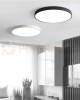 plafon led huston czarny 40 cm