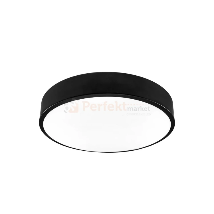 biały plafon led huston 30 cm