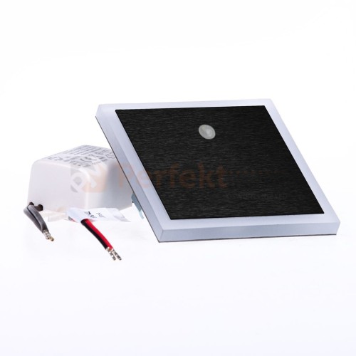 EVO BLACK Barwa: Neutralna 4000K. PIR. 12V EKS6899