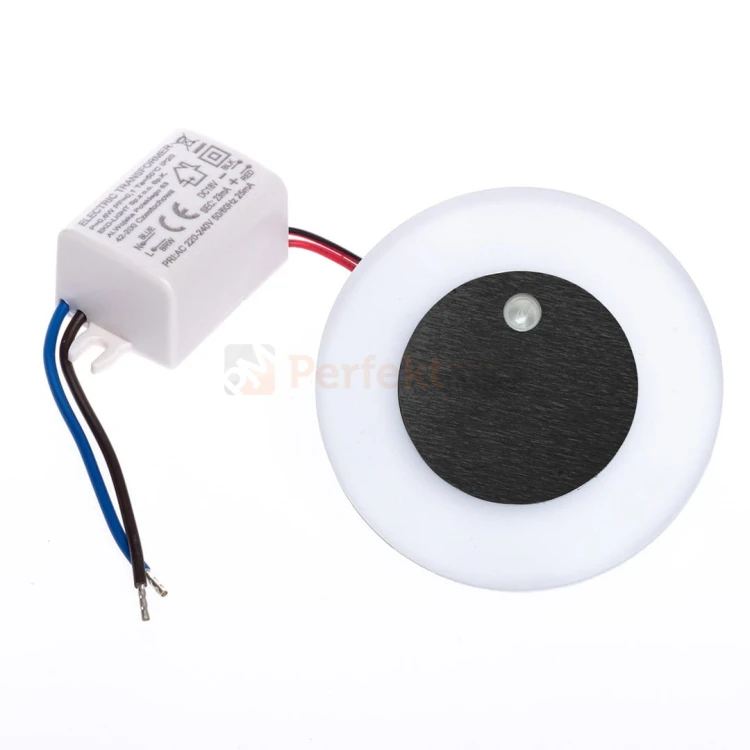OTI BLACK Barwa Neutralna 4000K PIR. 12V EKS6901