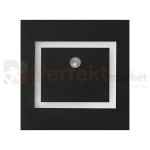 EVRA BLACK Barwa Ciepła 3000K. PIR. 12V EKS6902