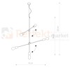 lampa wisząca 9076 nowdovorski sticks złota wymiary perfektmaret.jpg