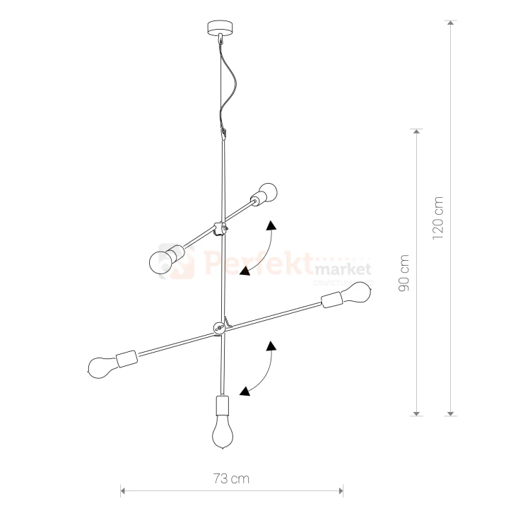 lampa wisząca 9076 nowdovorski sticks złota wymiary perfektmaret.jpg