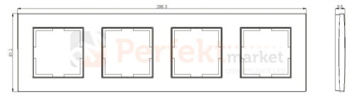 karre ramka 4 krotna biala perfektmarket olsztyn.jpg