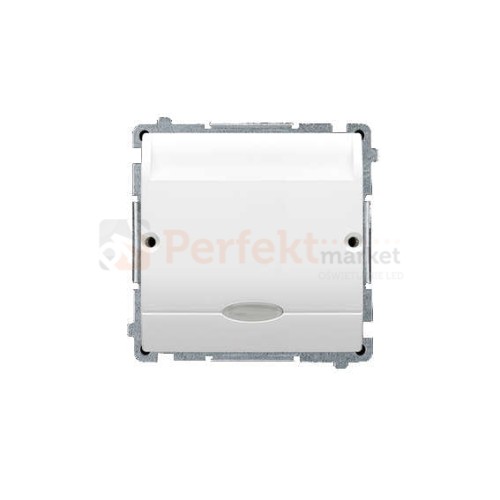 Łącznik hotelowy z podświetleniem oświetlenie_led LED biały Simon Basic BMWH1.02/11 perfektmarket hurtownia_olsztyn