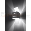 lampa_ścienna kinkiet szara g9 nowoczesna minimalizm design lampa kwadratowa plafon LED loreto szary perfektmarket SL.0202