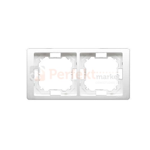 Ramka 2- krotna biały neos Simon Basic BMRC2/11 perfektmarket hurtownia_elektryczna