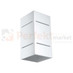 lampa_ścienna kinkiet biała g9 nowoczesna minimalizm design lampa kwadratowa plafon LED blocco biały perfektmarket SL.0477