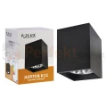 Oprawa natynkowa downlight Jupiter K11 E27 kwadratowa czarna - nowoczesna lampa - opakowanie