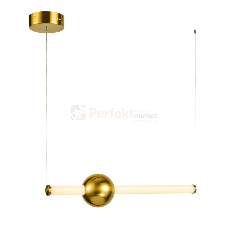 Italux Halling  PND-16357-CB-1 lampa wisząca Miedziany